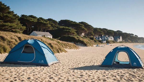 Camping bord de mer bretagne : le cabellou plage 5 étoiles